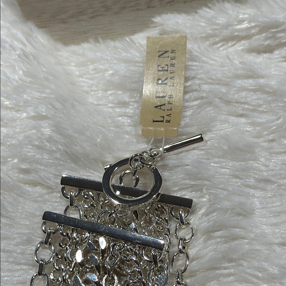 Lauren Ralph Lauren Silver Chain Bracelet Set - Picture 7 of 7
